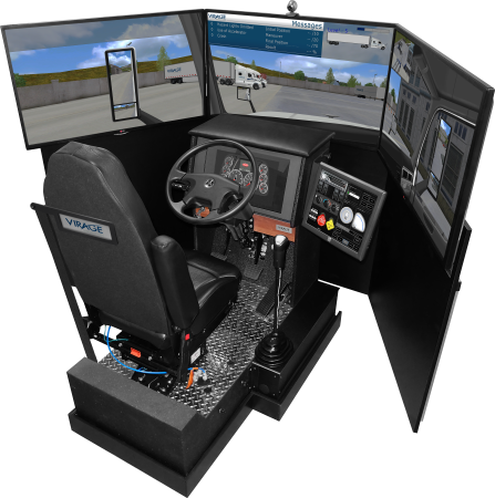 Simulateur de camion - VS600M - Virage Simulation Driving