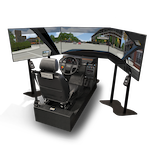 Car and light vehicle driving simulator VS300 for schools and public awareness