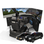 VS500M-P Law Enforcement Police Driving Simulator by Virage Simulation