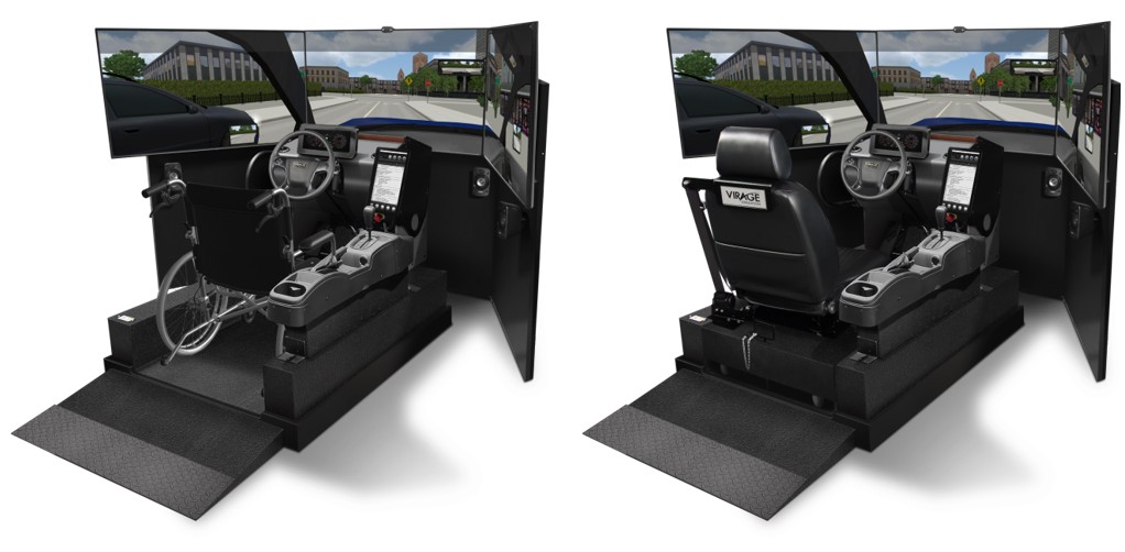rehab clinical car driving simulator system two configurations rehab clinical car driving simulator system two configurations