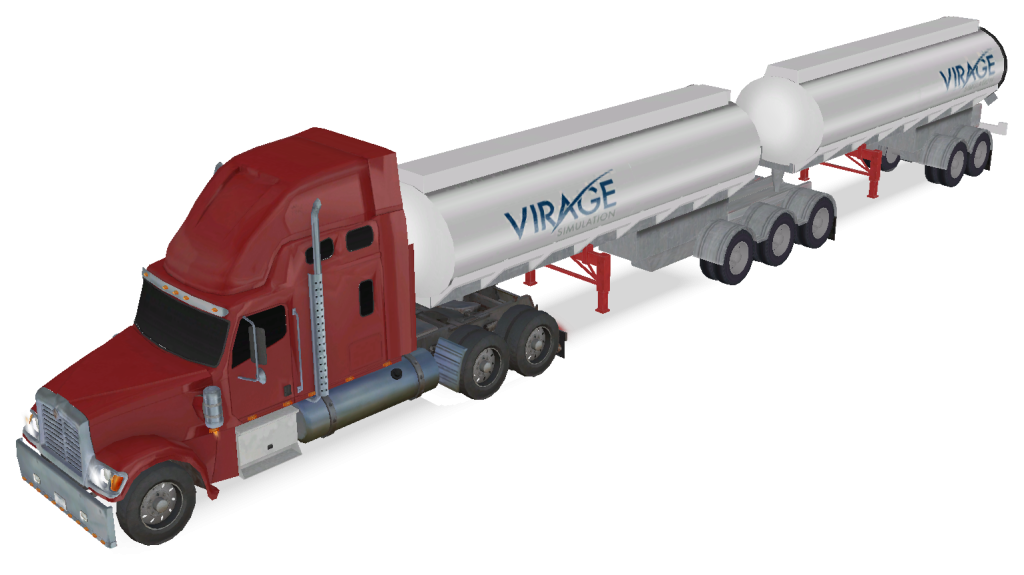B Train Truck by Virage Simulation