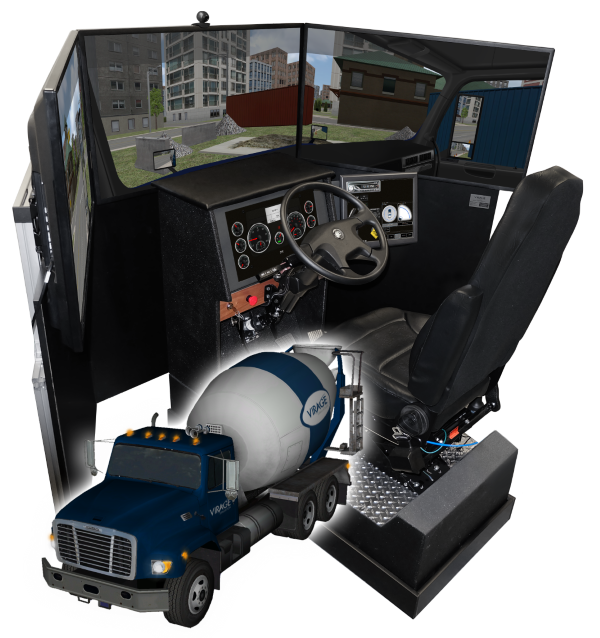Readymix Concrete Mixer Driving Simulator VS600M-C Readymix Concrete Mixer Driving Simulator VS600M-C